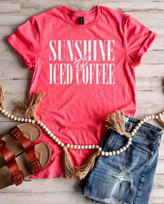 Sunshine & Iced Coffee Tee