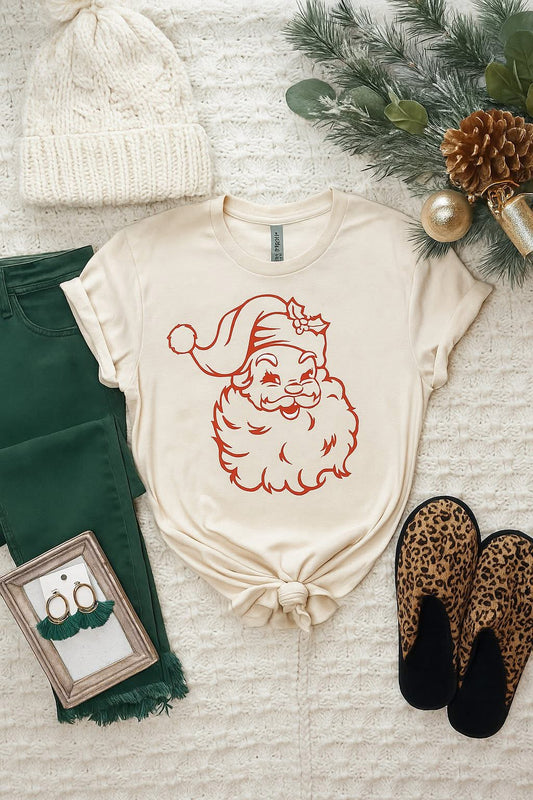Vintage Santa Tee