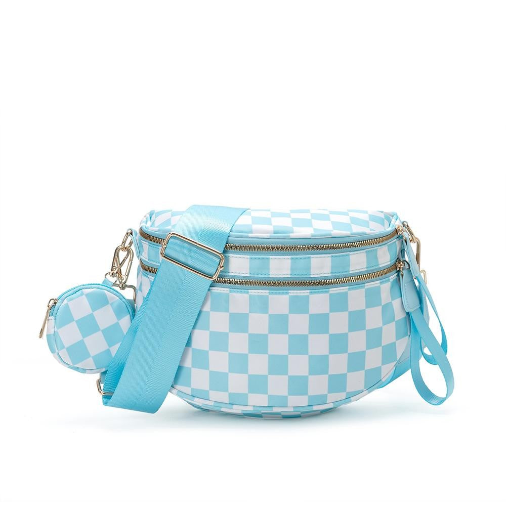 Double Zip cross body