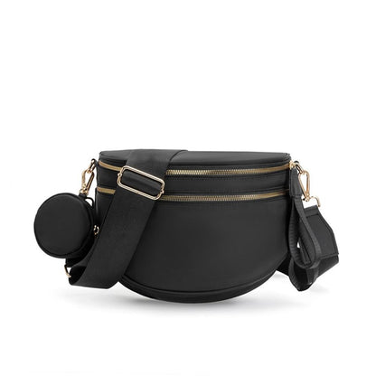 Double Zip cross body