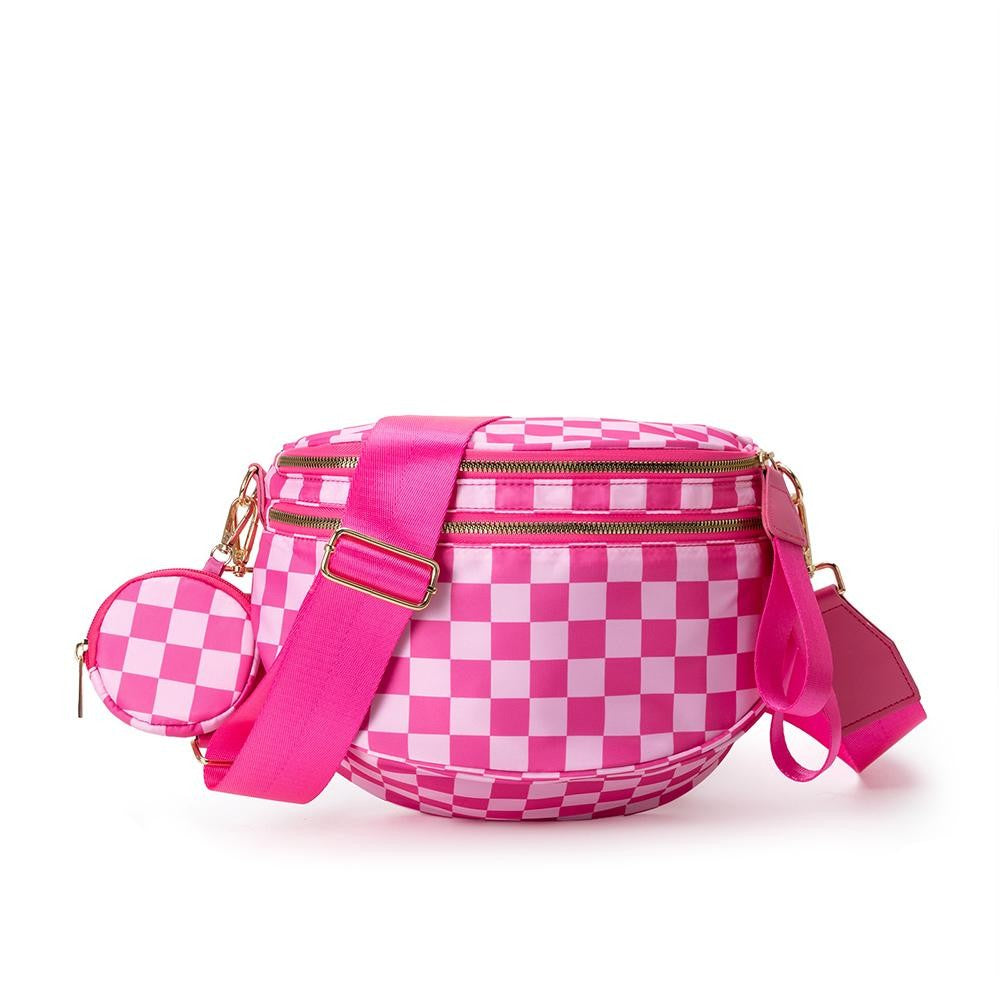 Double Zip cross body