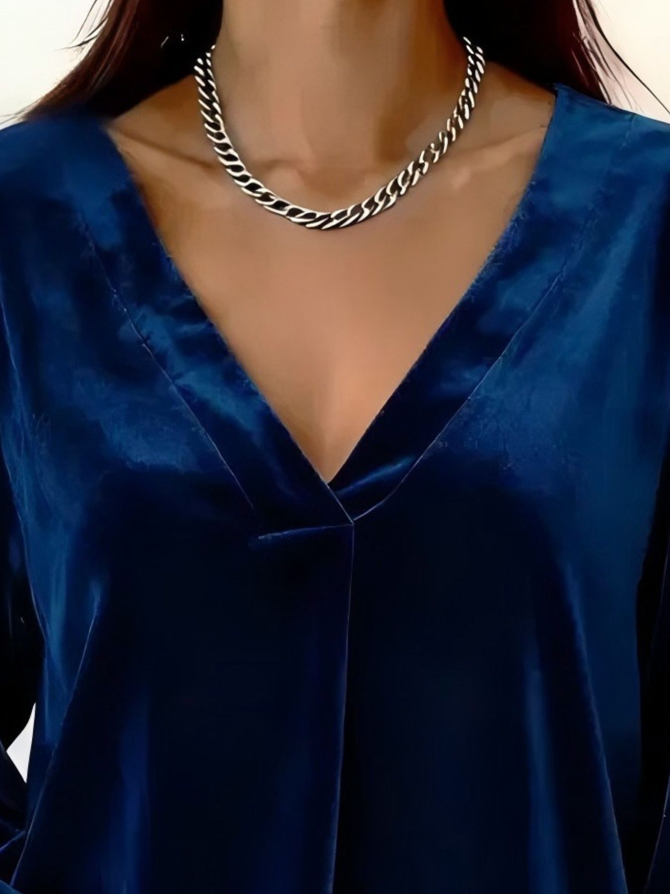 Midnight Velvet Blouse