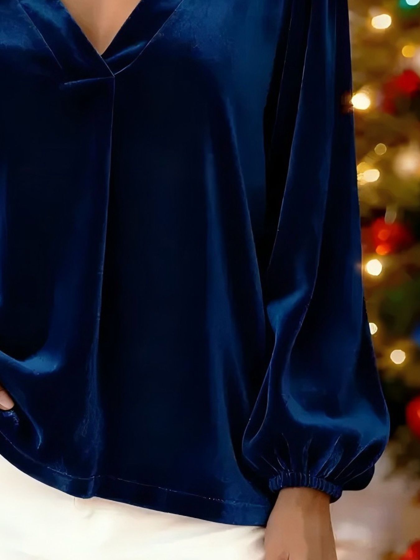 Midnight Velvet Blouse