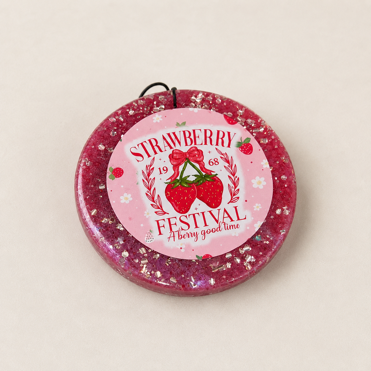 Strawberry Festival Freshie – Car Air Freshener