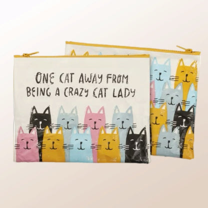 Crazy Cat Lady Zipper Pouch