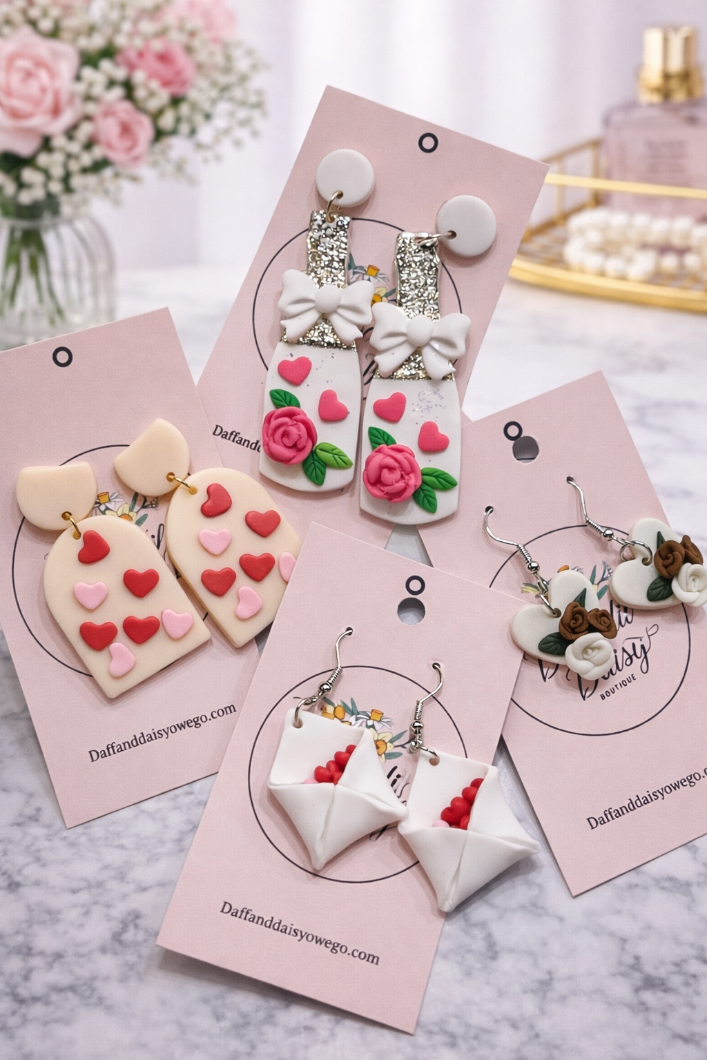 Handmade Clay Earrings