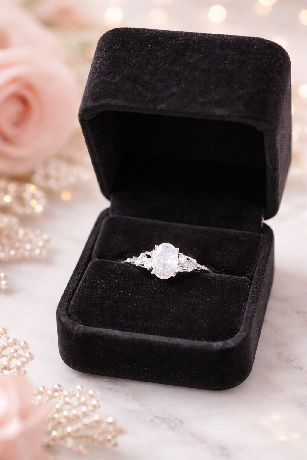 Stering Silver Zircon Ring