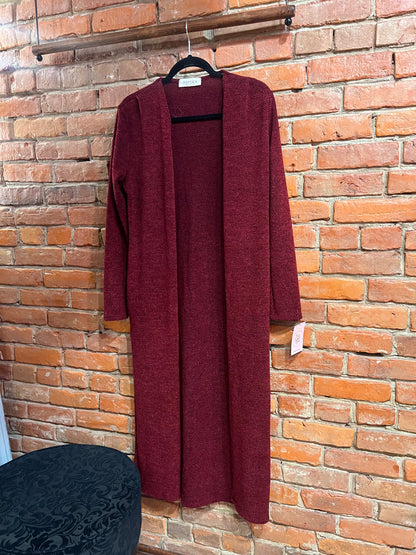 Mulled Wine Cozy Duster Cardigan