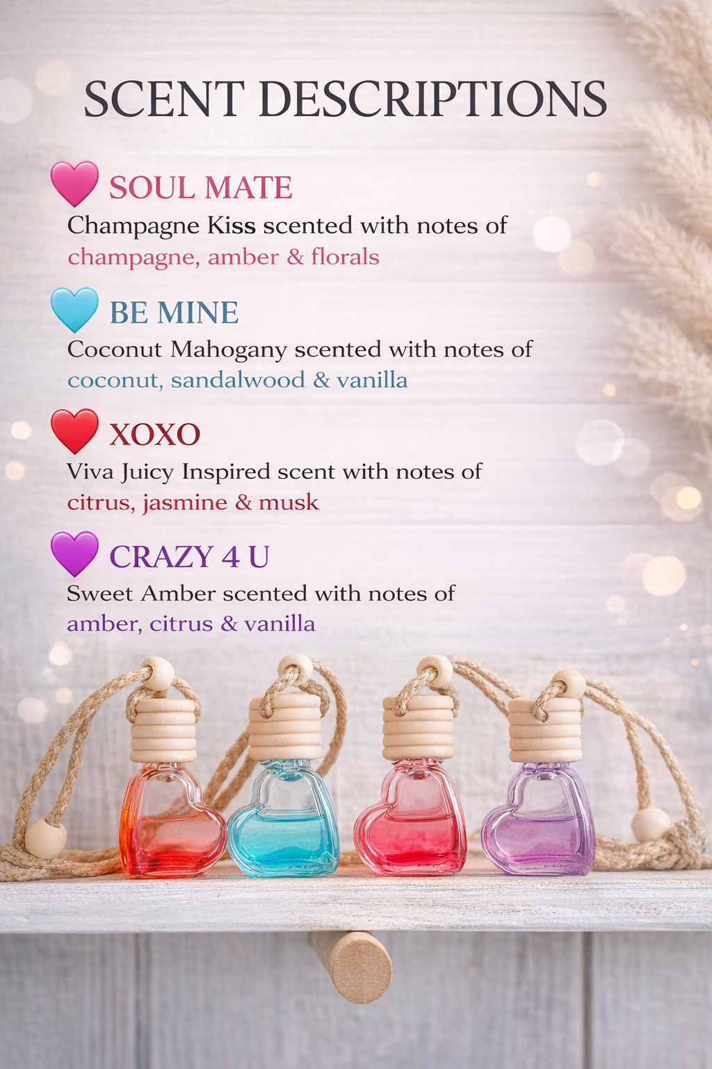 Heart-Shaped Scent Diffuser