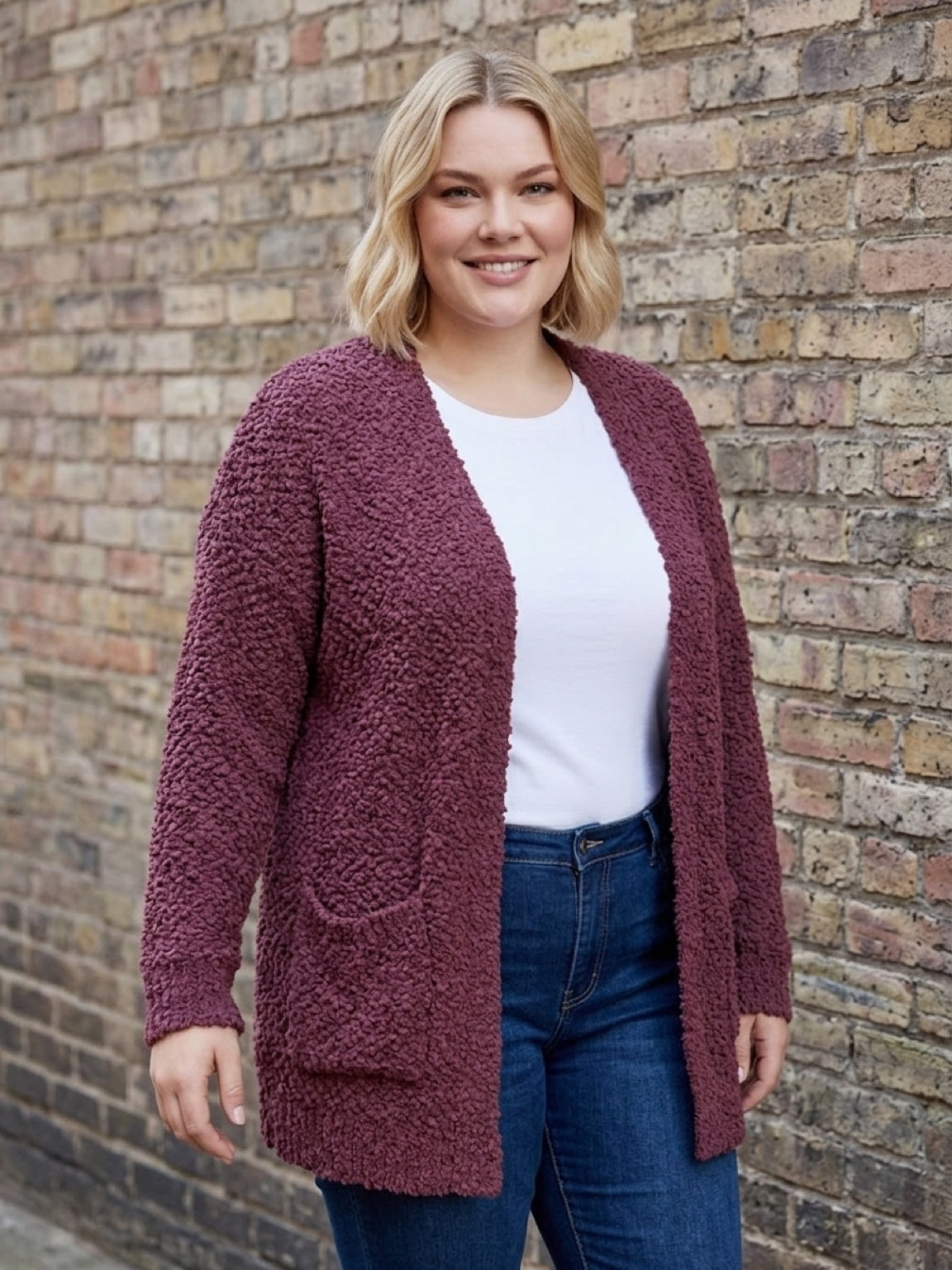 Sweater weather Popcorn Cardigan