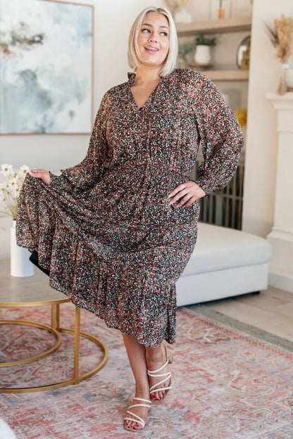 Spring Is in the Air midi Dress