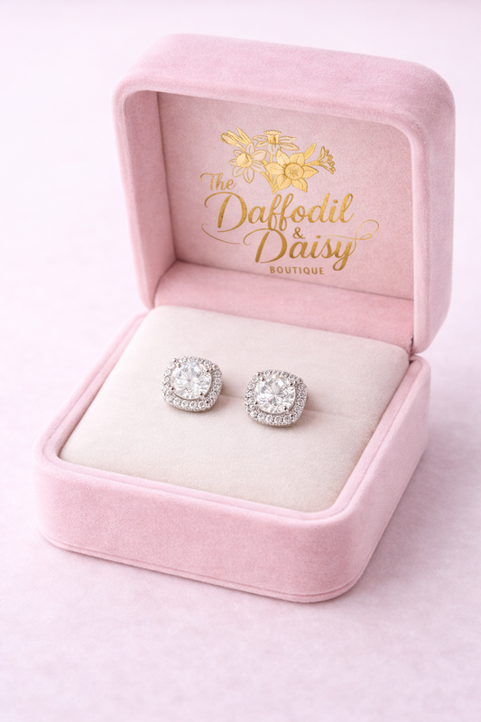 Moissanite Stud Earrings