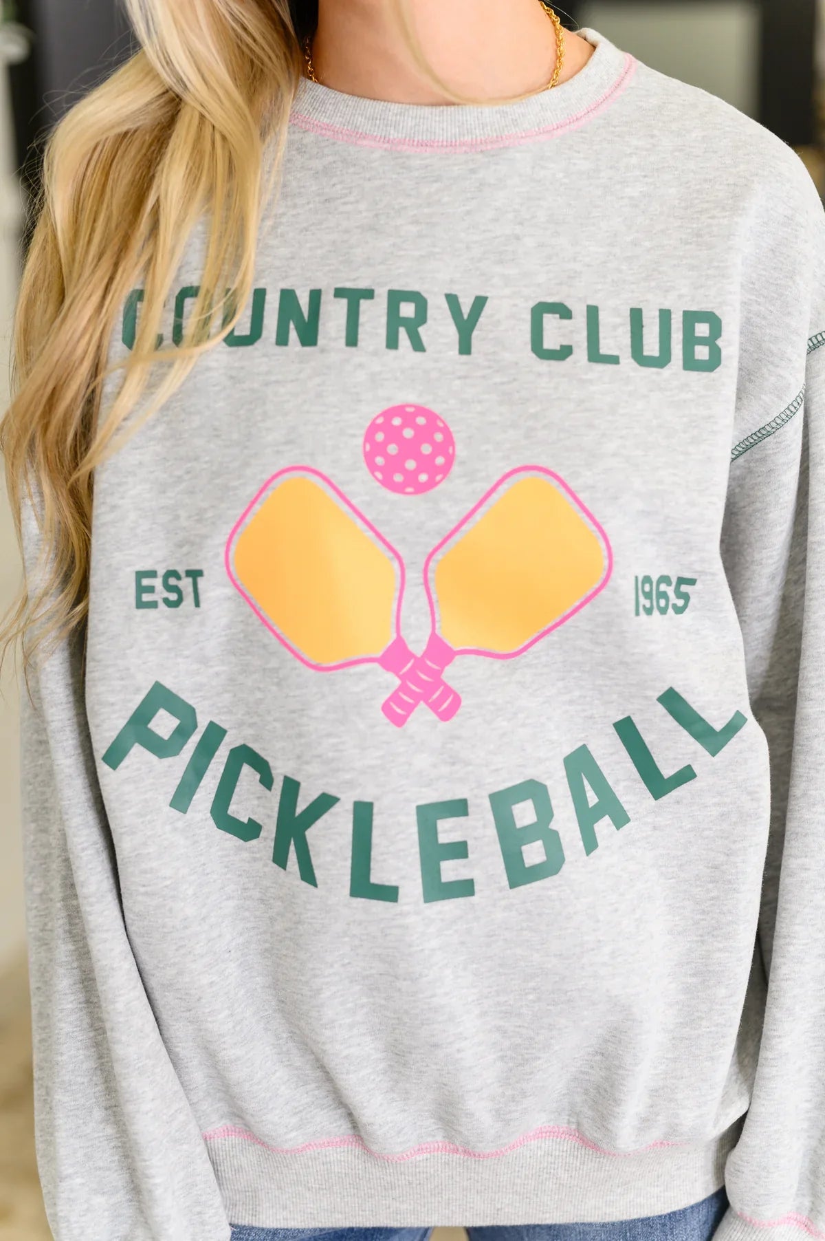 Country Club Pickleball Sweatshirt