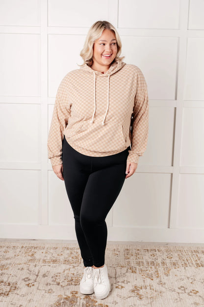 Ask me out Hoodie in Khaki