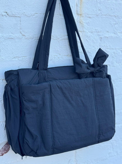 Bow tote Bag