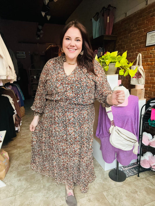 Spring Is in the Air midi Dress