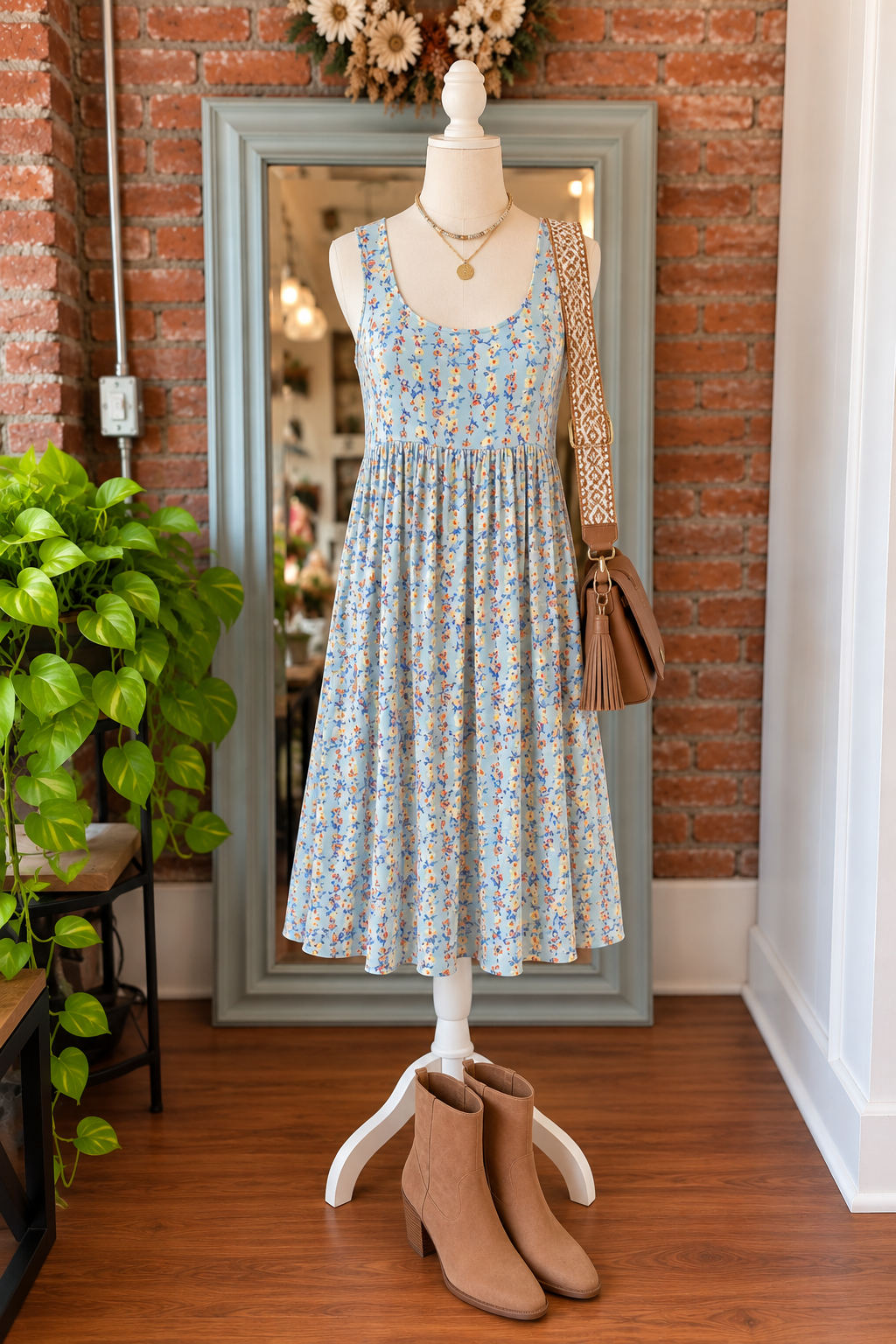 Wildflower Tank Dress