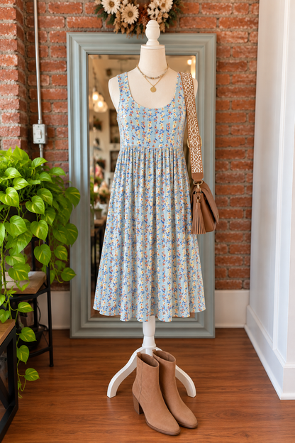 Wildflower Tank Dress