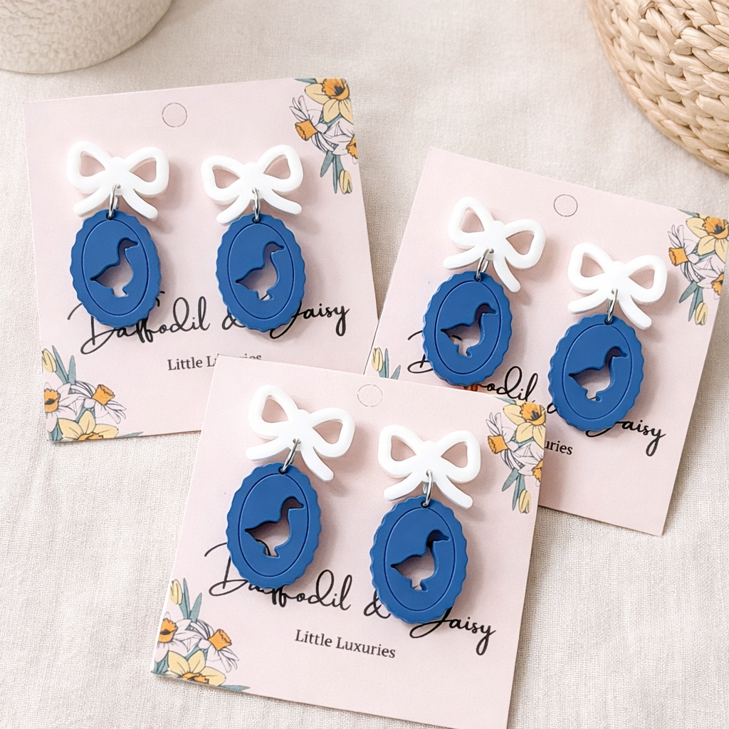 Mother Goose Acrylic Earrings