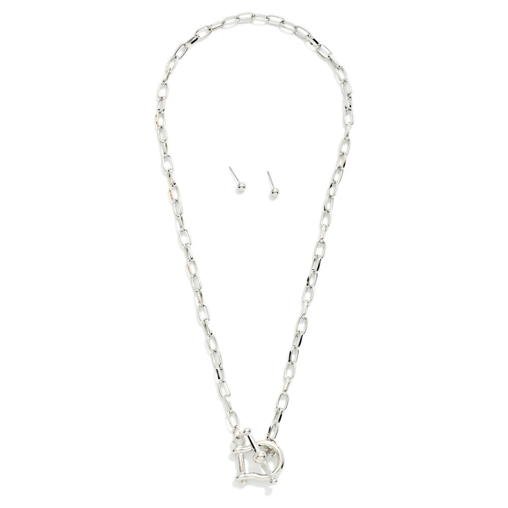 Toggle Clasp Necklace