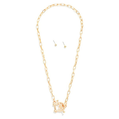 Toggle Clasp Necklace