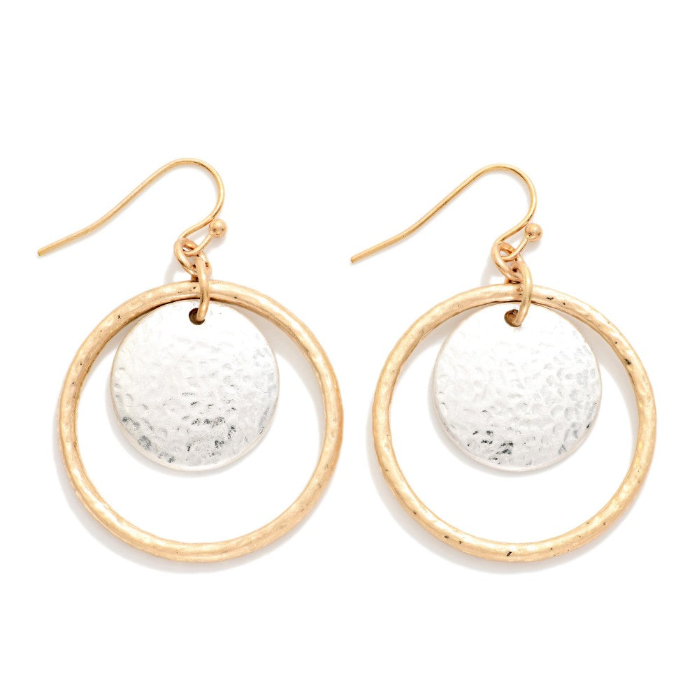 Nesting Circle Drop Earrings