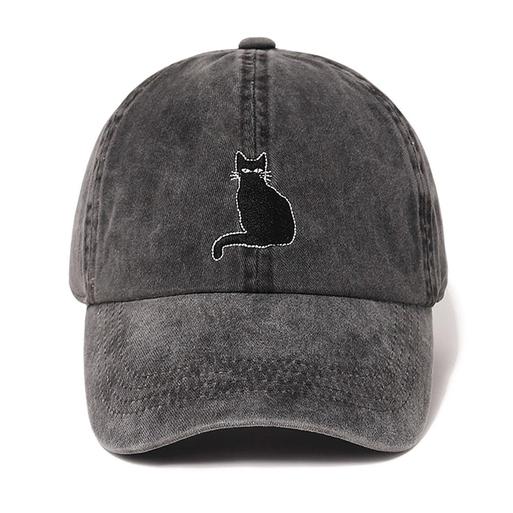 Black Cat Baseball Hat