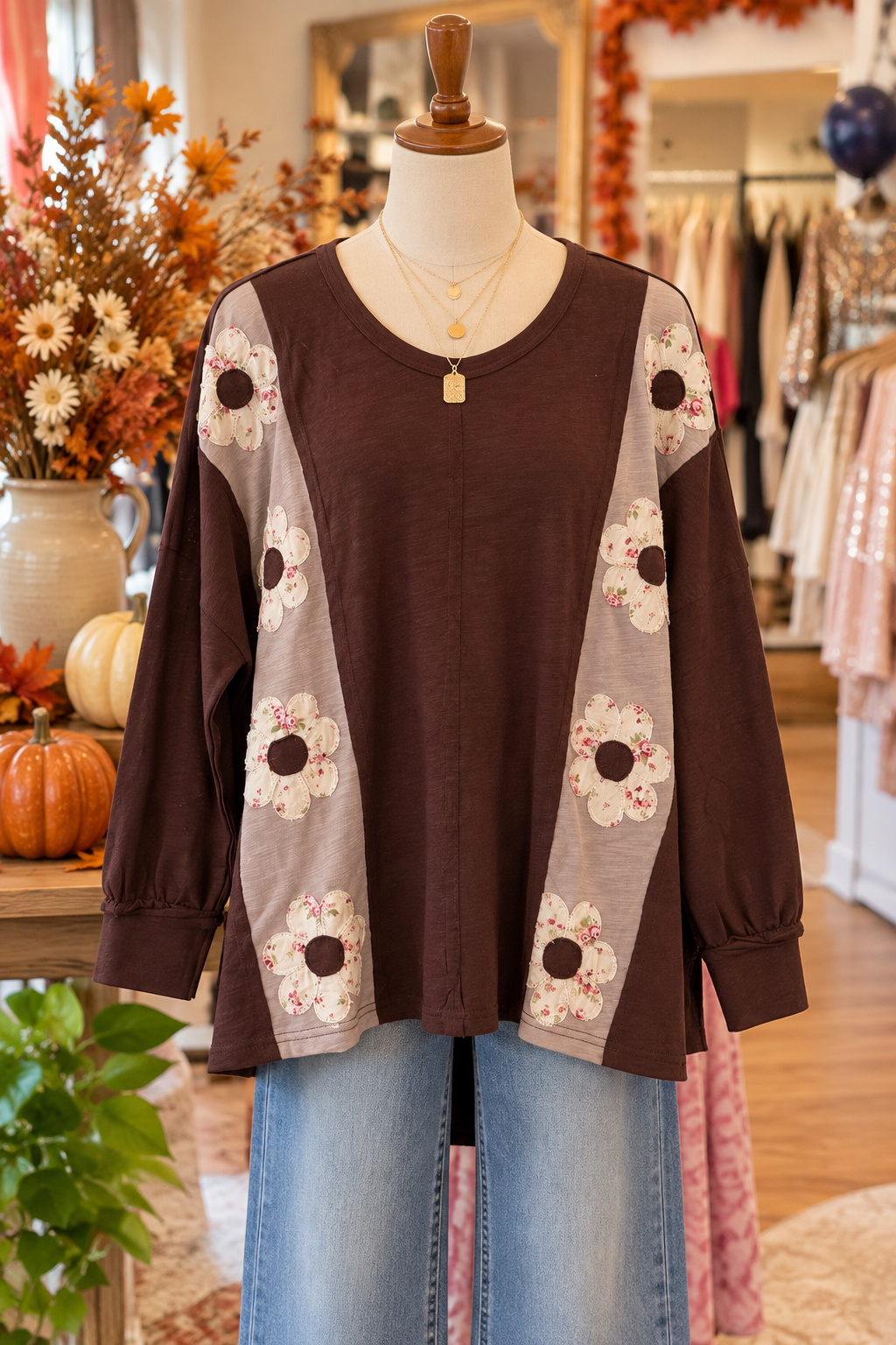 Wildflower Oversized Knit Top
