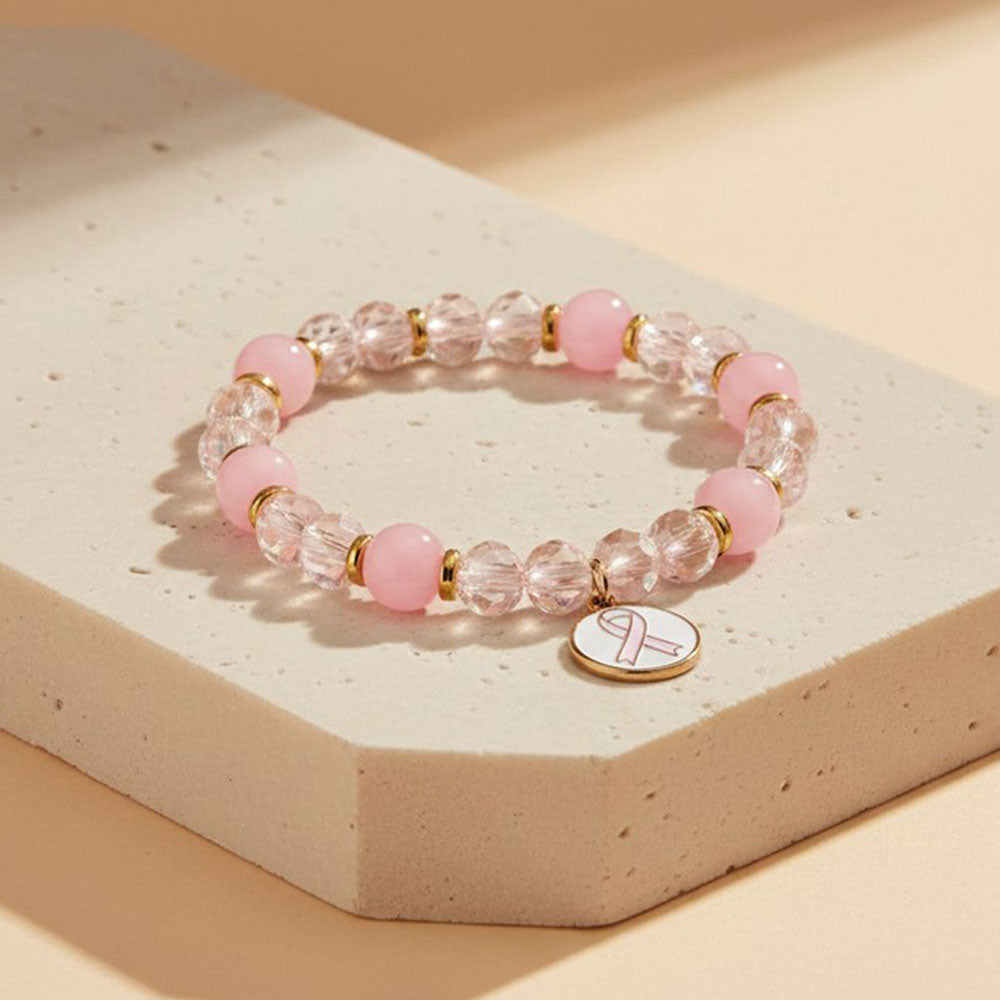 Pink Ribbon Bracelet