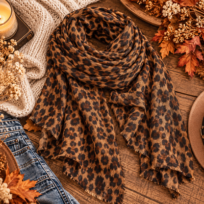Leopard Scarf