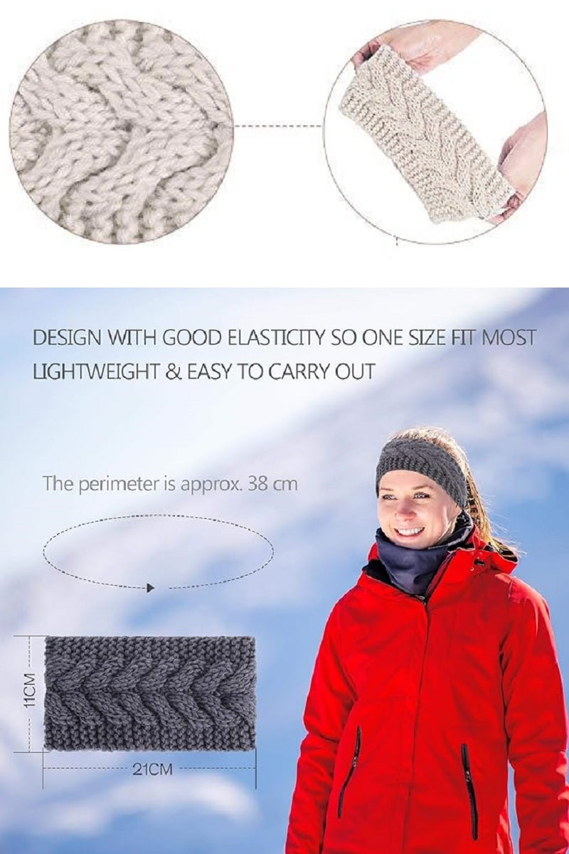Cable knit Ear warmer