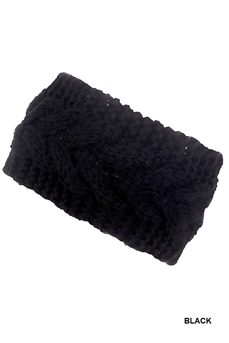 Cable knit Ear warmer