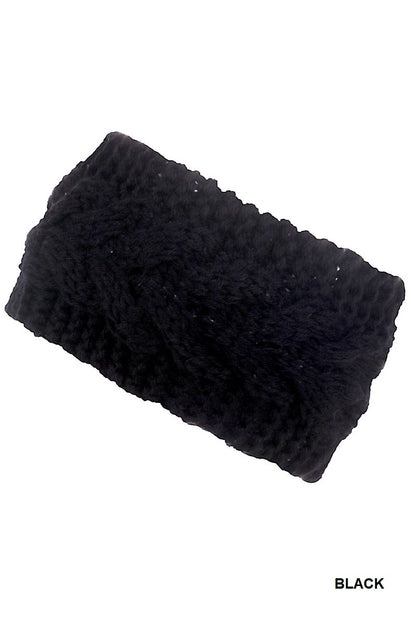 Cable knit Ear warmer