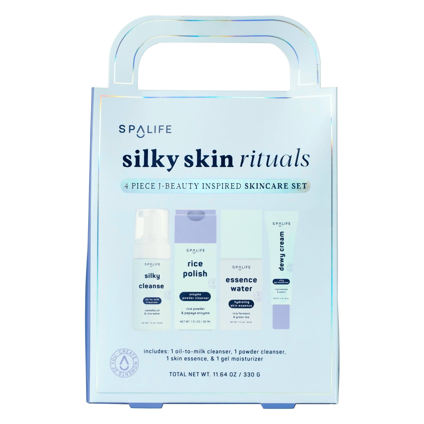 Silky Skin Rituals – 4pc J-Beauty Inspired Skincare Holiday Gift Set