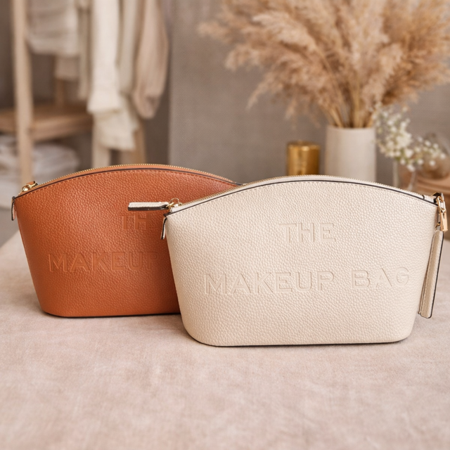 "THE" makeup bag